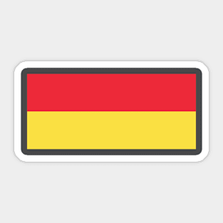 Belgium Flag Sticker